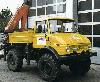 Unimog 406 mit Heckkran