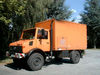 Unimog  mit Kofferaufbau