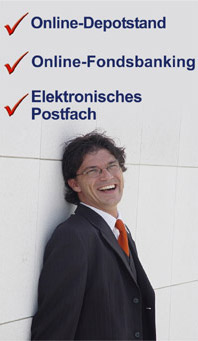 Sie haben mit dem elektronischen Postfach (Fondsdepot Bank InfoManager) die M�glichkeit, sich Wertpapierabrechnungen, Ertr�gnismitteilungen, und Depotausz�ge in elektronischer Form zustellen zu lassen.