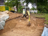 Bild Poolbau im vorhandener Gartenanlage